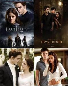 Brooding guy, vampire danger, other affection-seeking guy, marraige, OMG preggars.... yup...