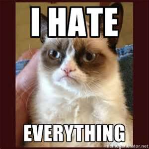 Orange juice? I hate it.